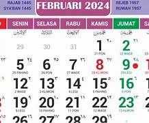 Bulan Februari 2024 Termasuk Bulan Apa Dalam Islam